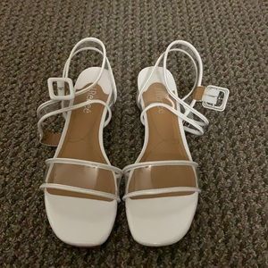 J. Renee White and Clear Heels